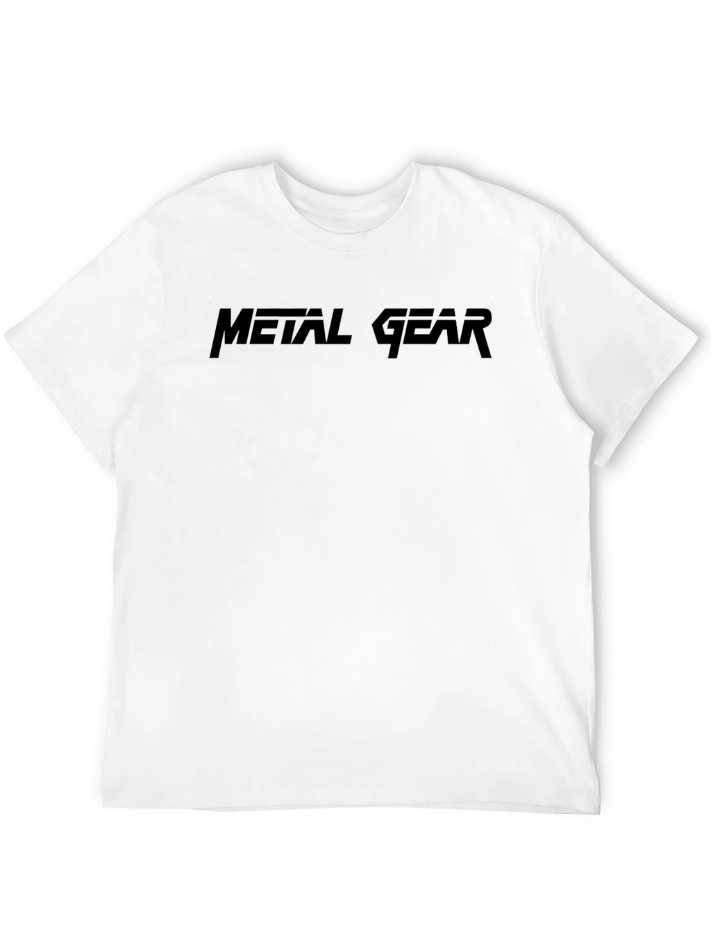 Metal Gear Solid Black T-Shirt - Gamer Apparel