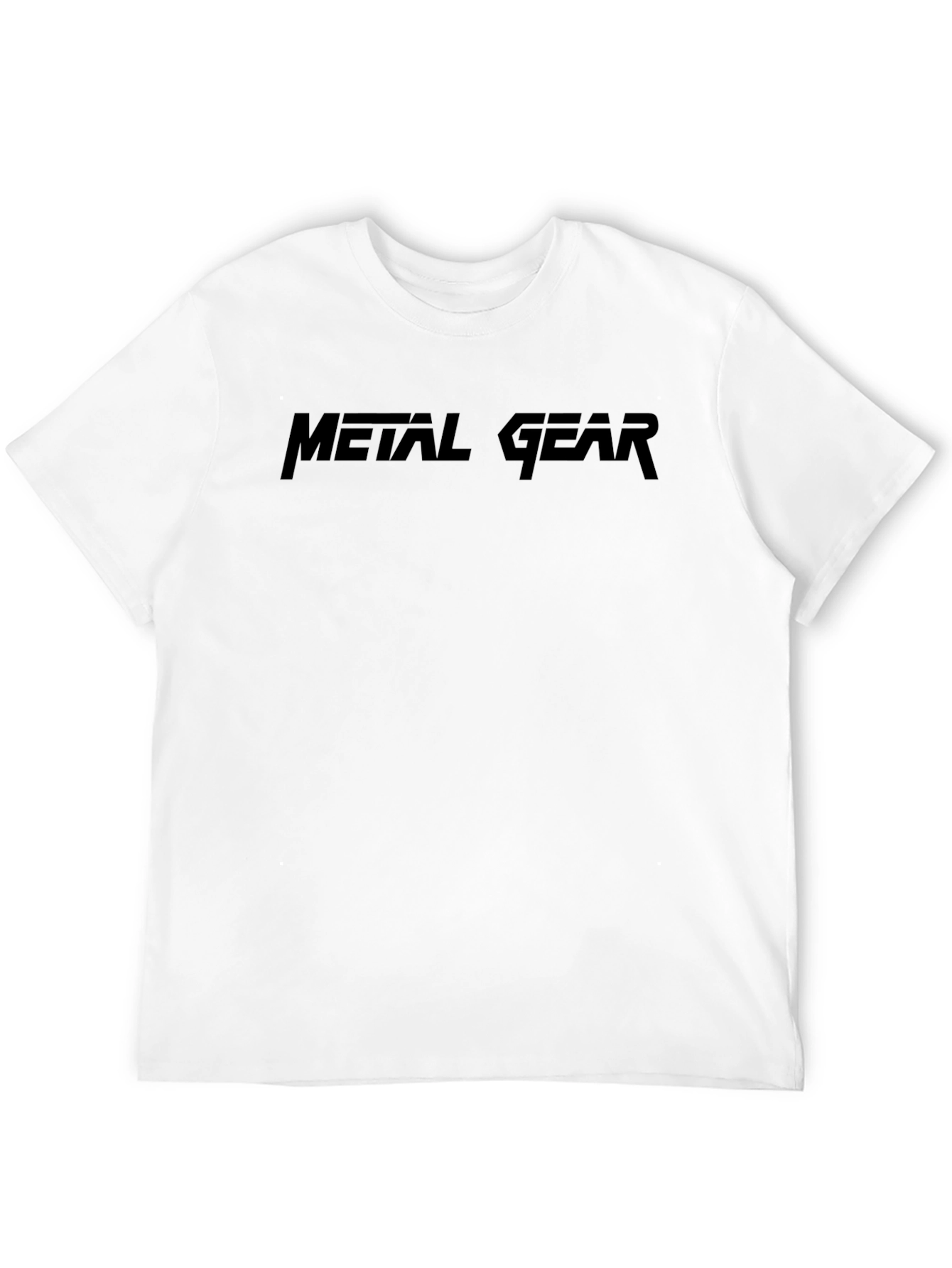 Metal Gear Solid Black T-Shirt - Gamer Apparel