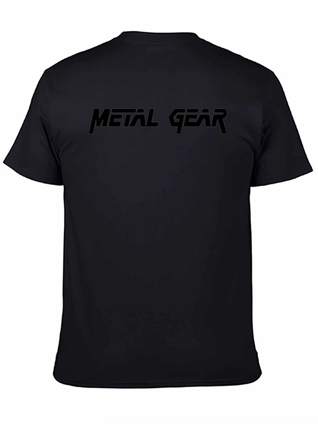 Metal Gear Solid Black T-Shirt - Gamer Apparel
