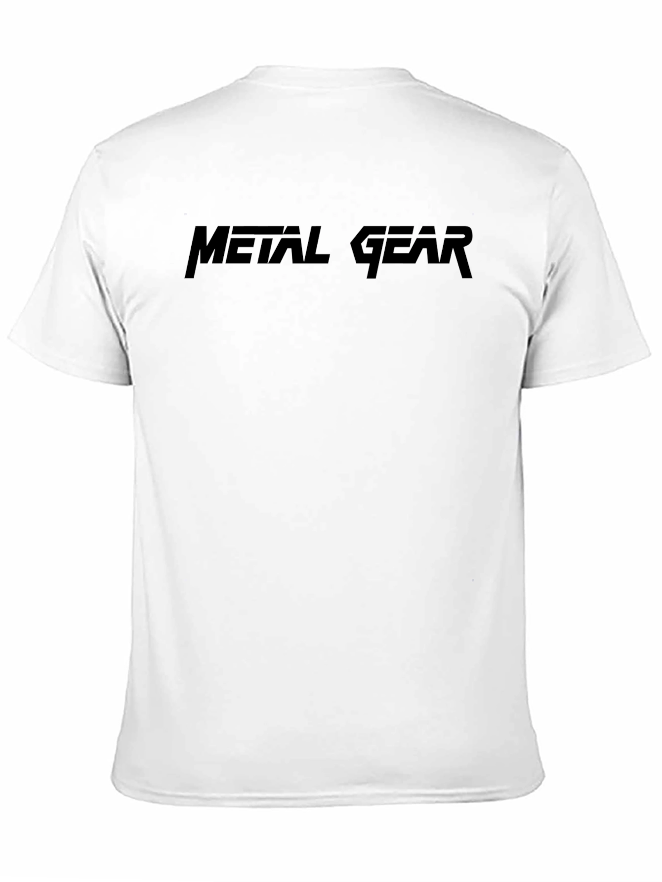 Metal Gear Solid Black T-Shirt - Gamer Apparel