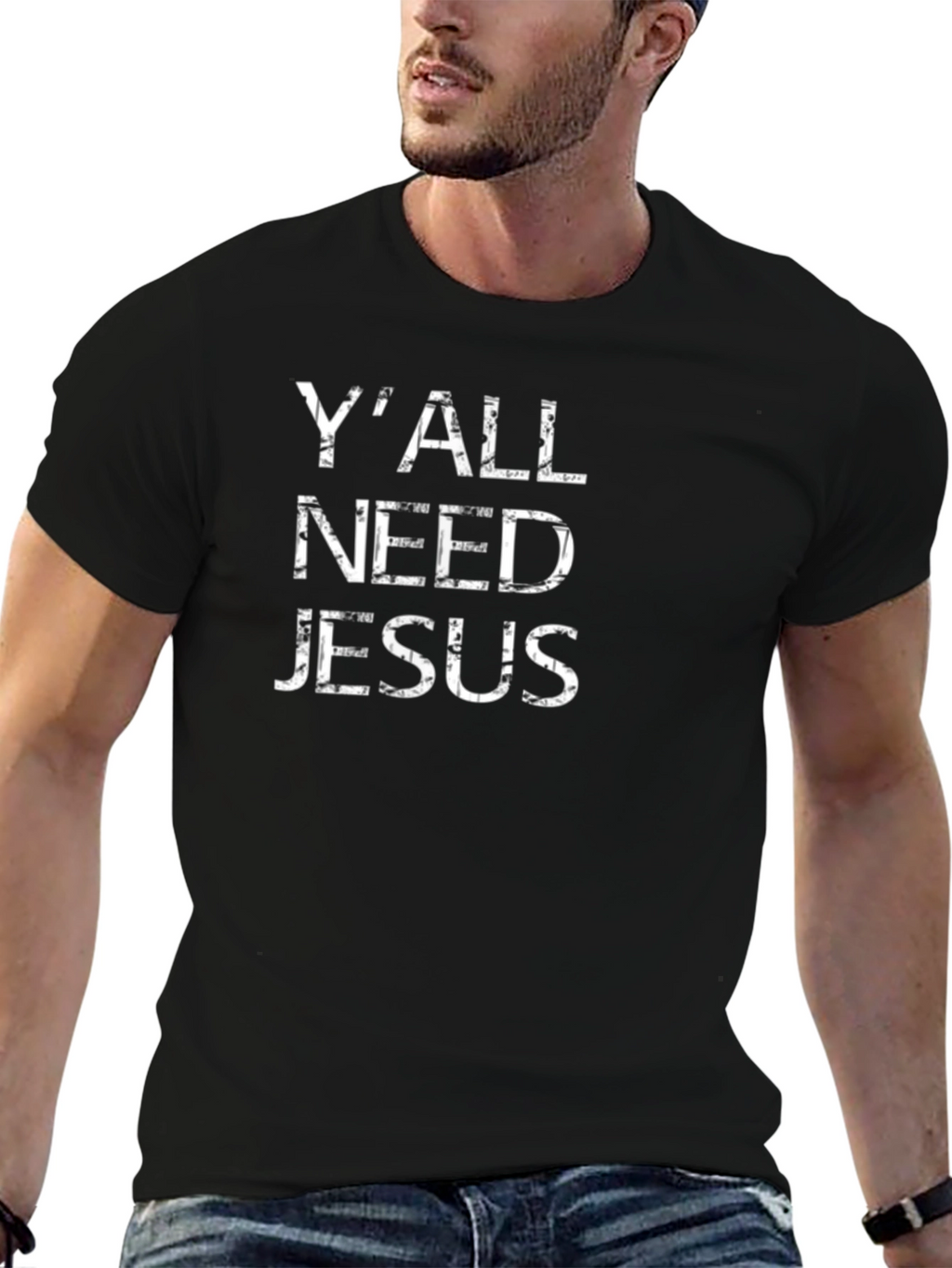 YAll Need Jesus Graphic Tee - Christian Apparel
