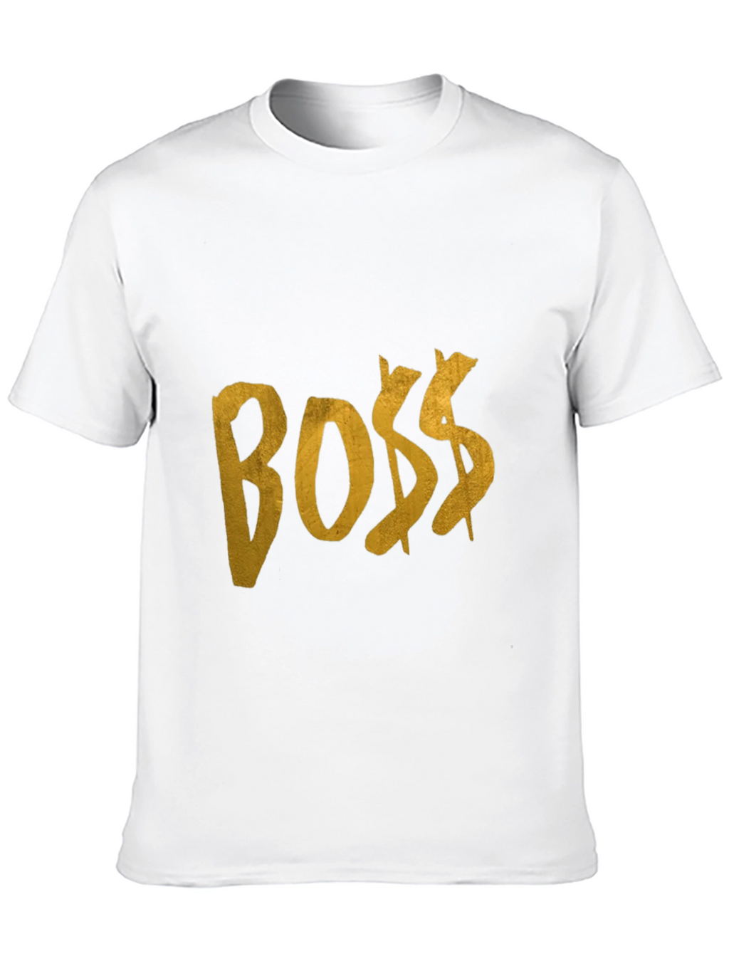 BOSS Graphic Tee - Black Cotton T-Shirt
