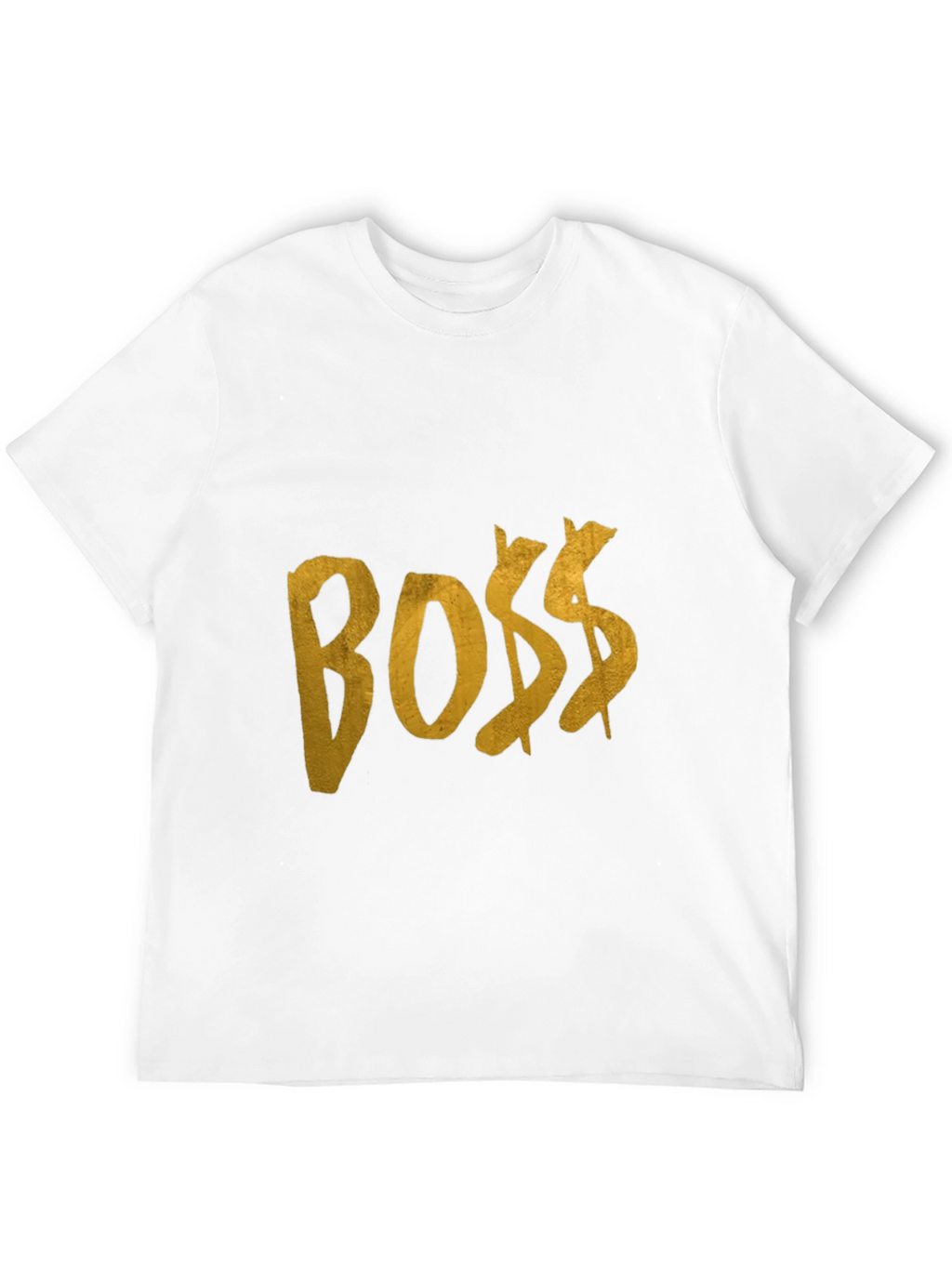 BOSS Graphic Tee - Black Cotton T-Shirt