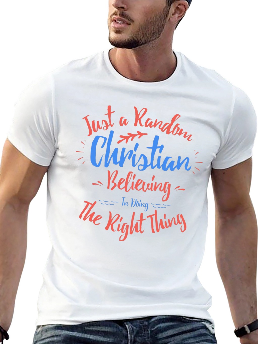 Random Christian Believing Graphic Tee