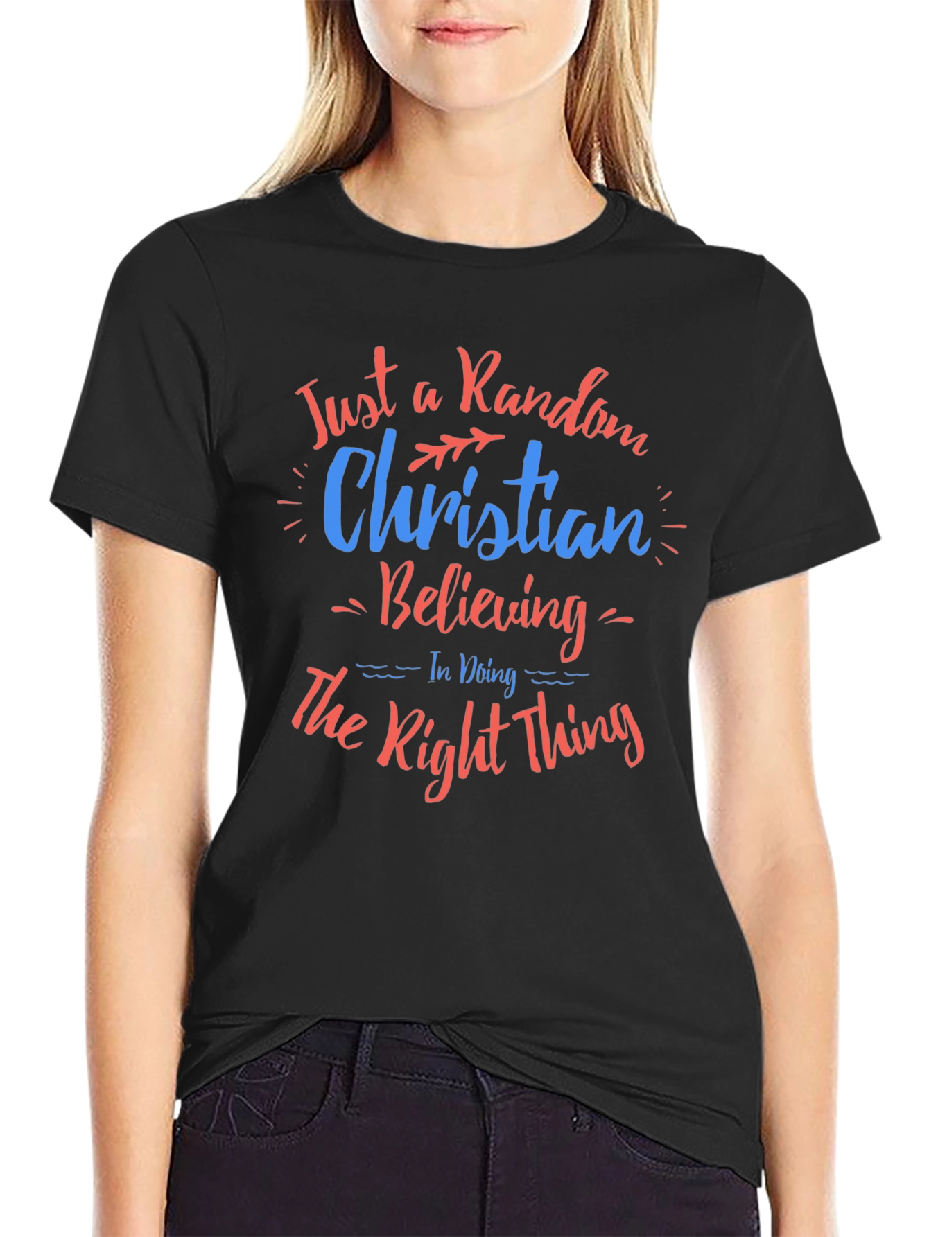Random Christian Believing Graphic Tee