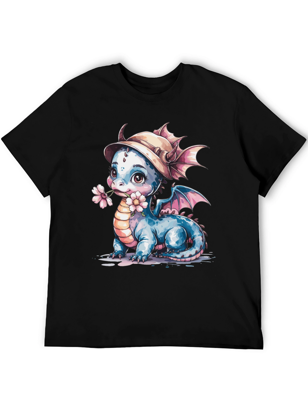 Cute Dragon T-Shirt: Whimsical Fantasy Tee