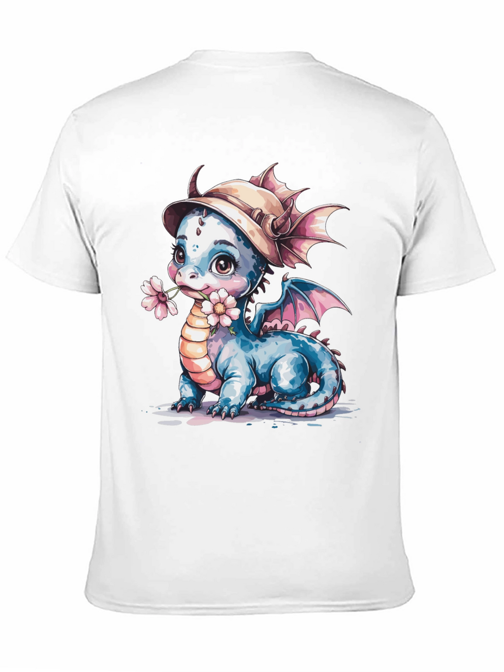 Cute Dragon T-Shirt: Whimsical Fantasy Tee