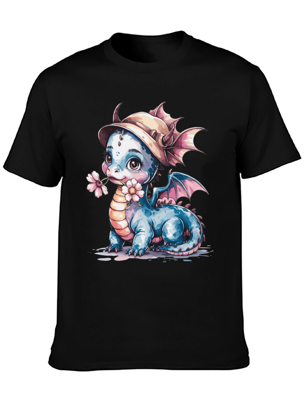 Cute Dragon T-Shirt: Whimsical Fantasy Tee