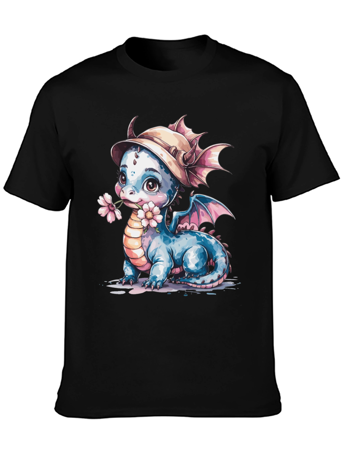 Cute Dragon T-Shirt: Whimsical Fantasy Tee