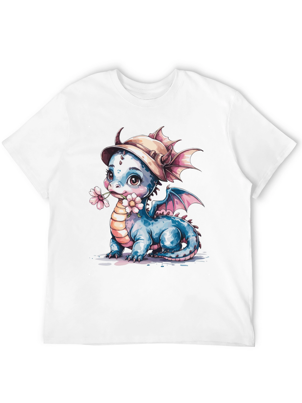 Cute Dragon T-Shirt: Whimsical Fantasy Tee