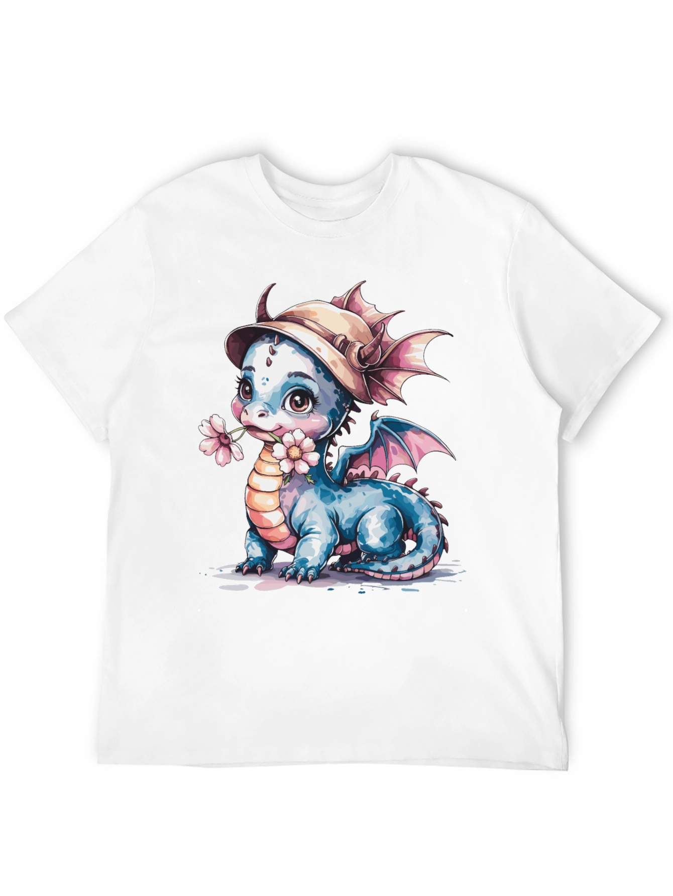 Cute Dragon T-Shirt: Whimsical Fantasy Tee