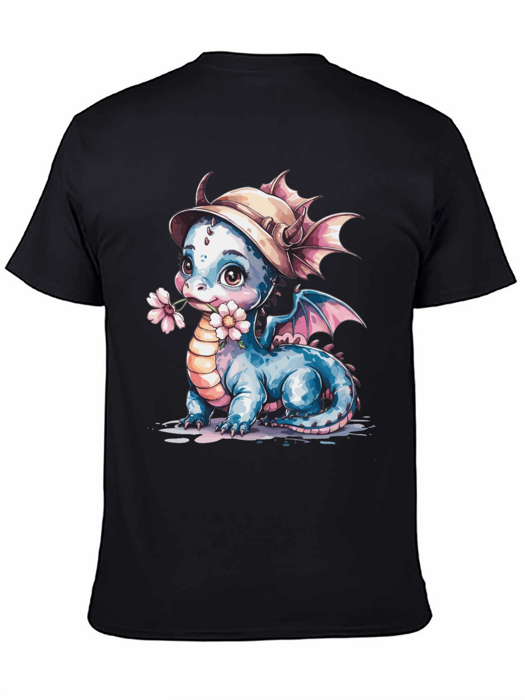 Cute Dragon T-Shirt: Whimsical Fantasy Tee