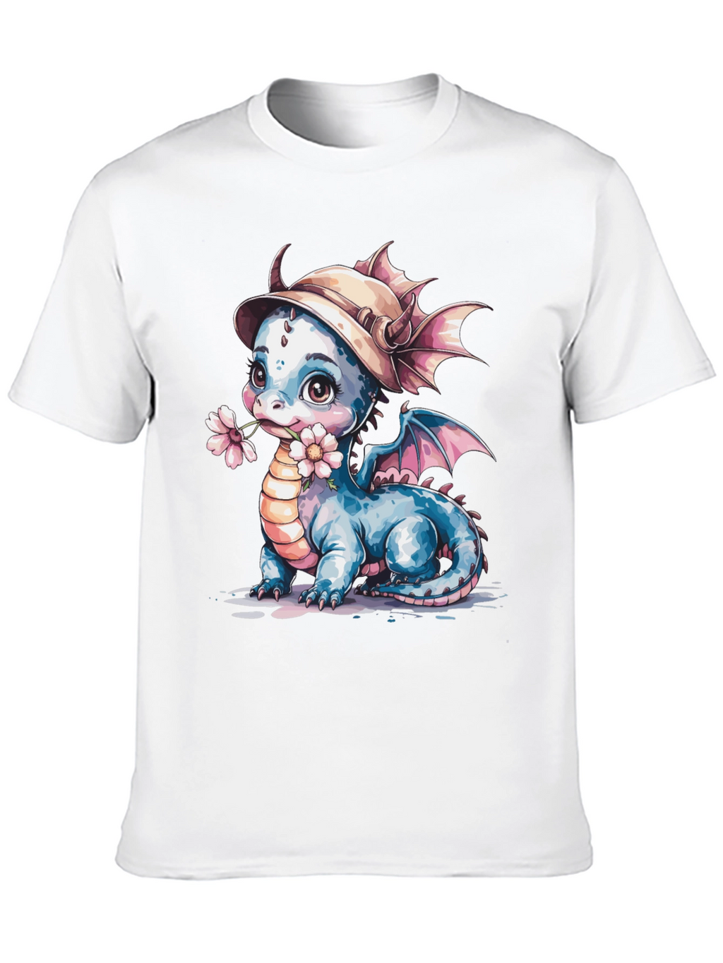 Cute Dragon T-Shirt: Whimsical Fantasy Tee