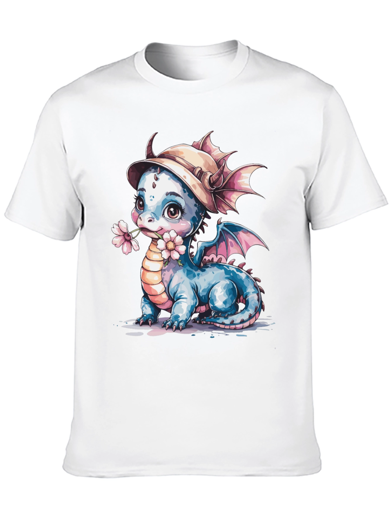 Cute Dragon T-Shirt: Whimsical Fantasy Tee