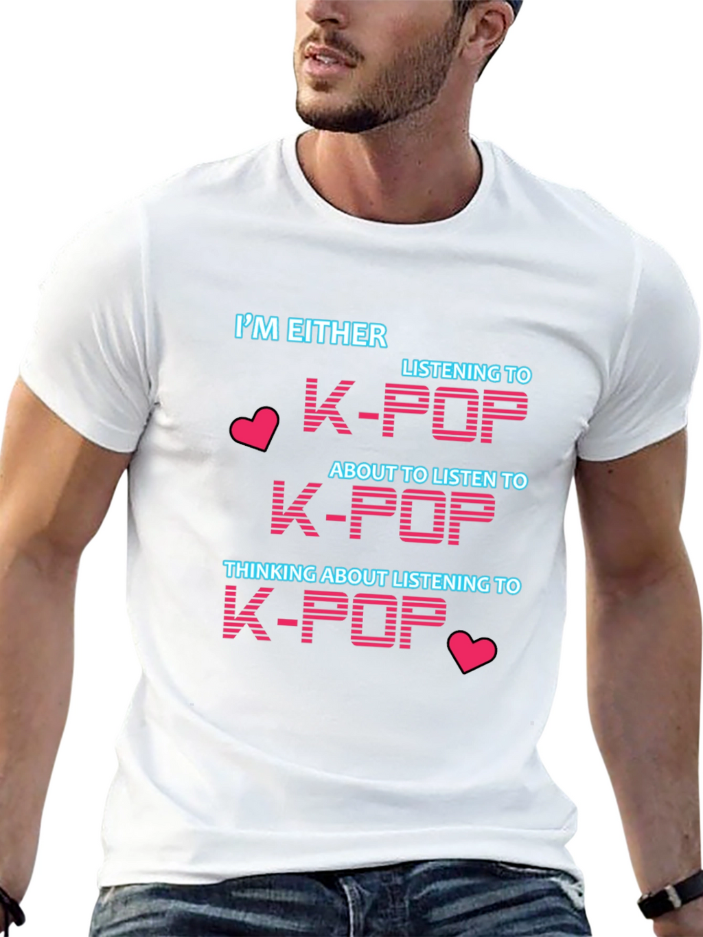 K-Pop Fan T-Shirt - Music Lover Tee