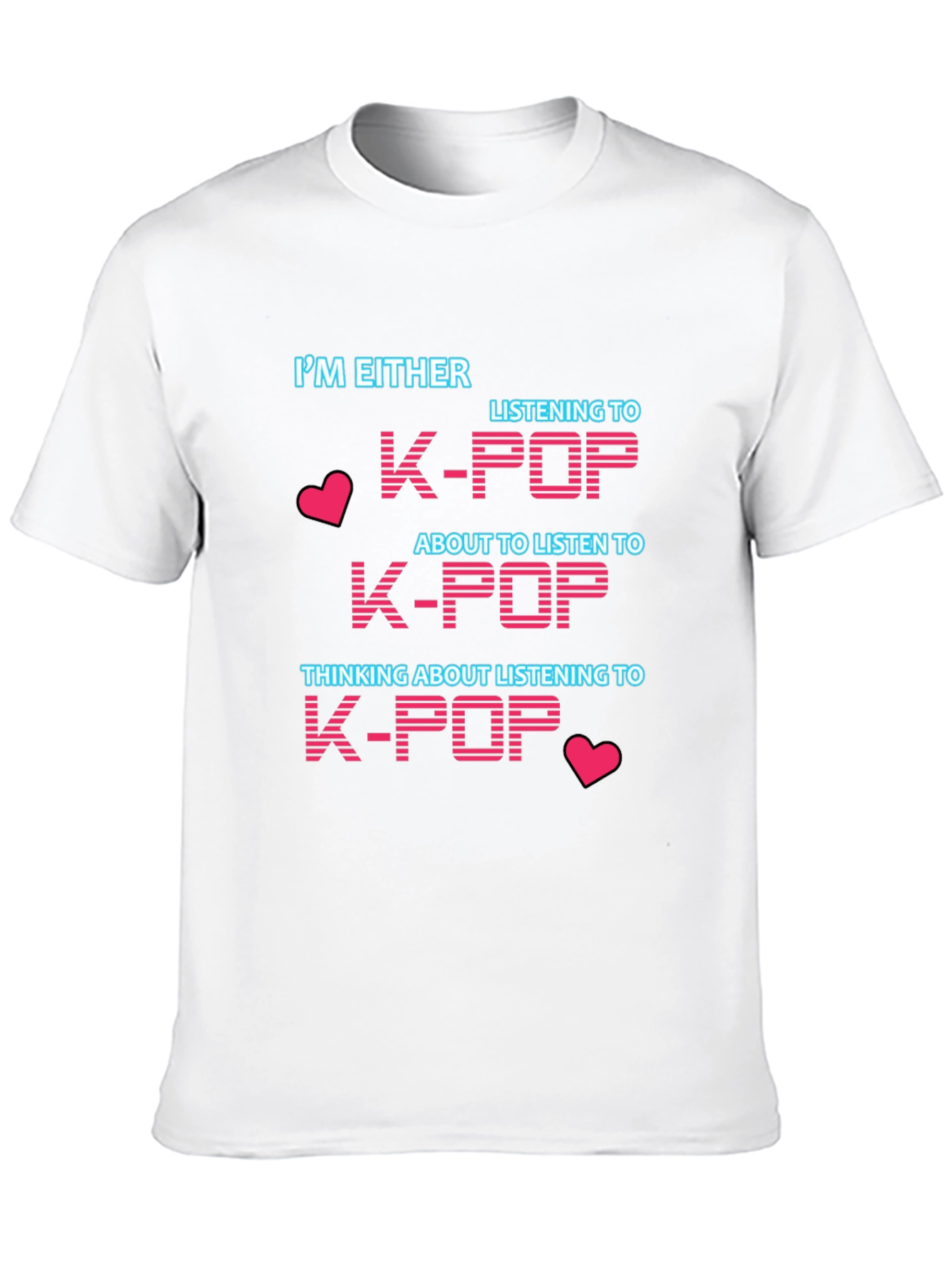 K-Pop Fan T-Shirt - Music Lover Tee