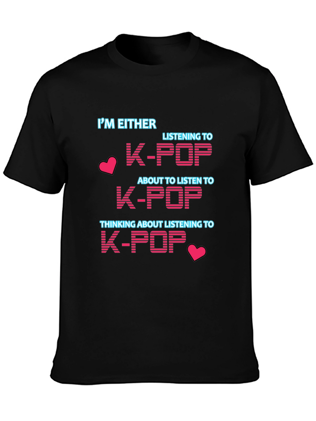 K-Pop Fan T-Shirt - Music Lover Tee
