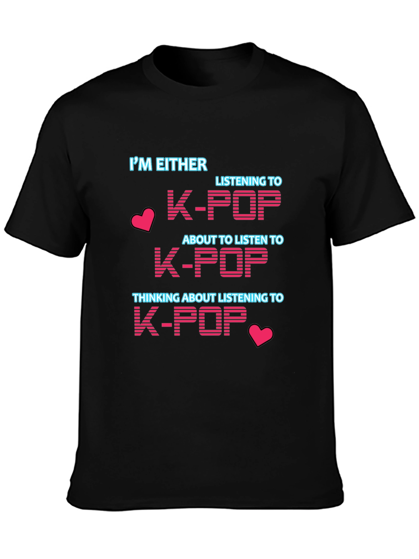 K-Pop Fan T-Shirt - Music Lover Tee