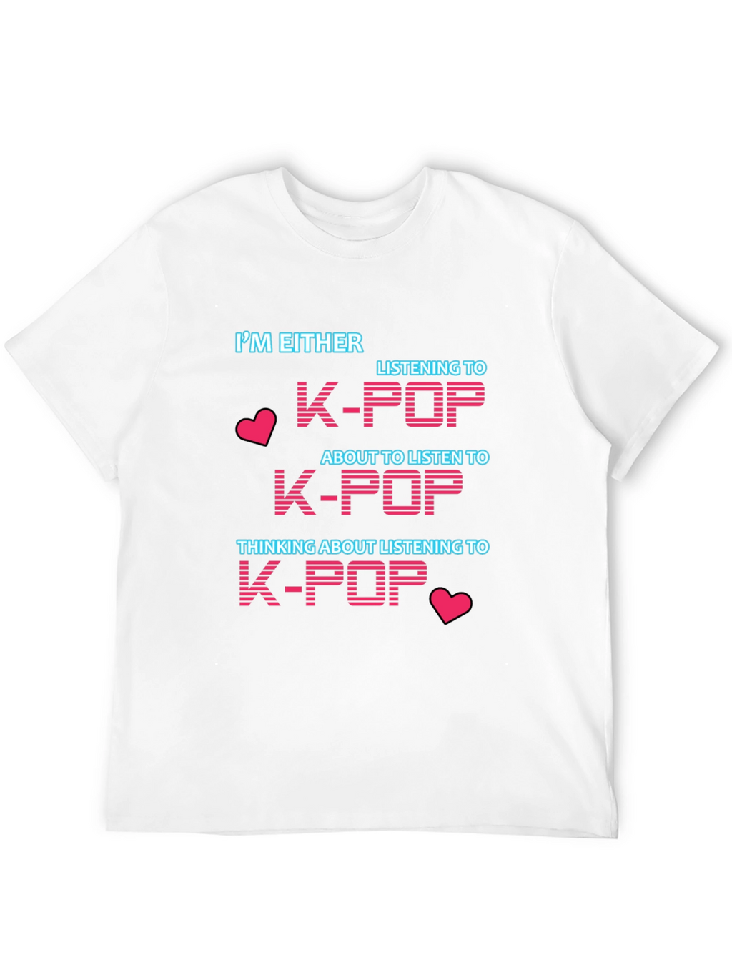 K-Pop Fan T-Shirt - Music Lover Tee