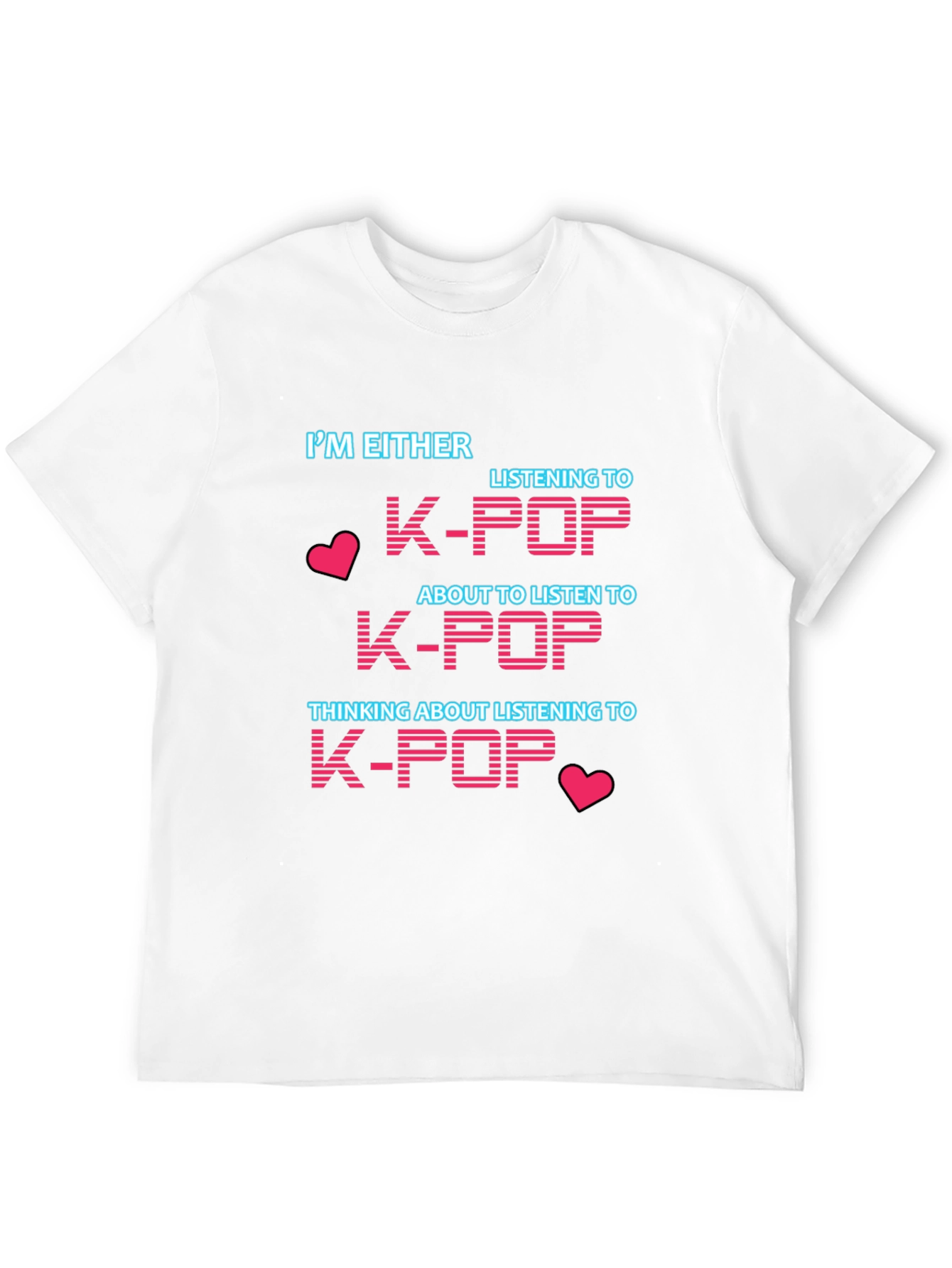 K-Pop Fan T-Shirt - Music Lover Tee