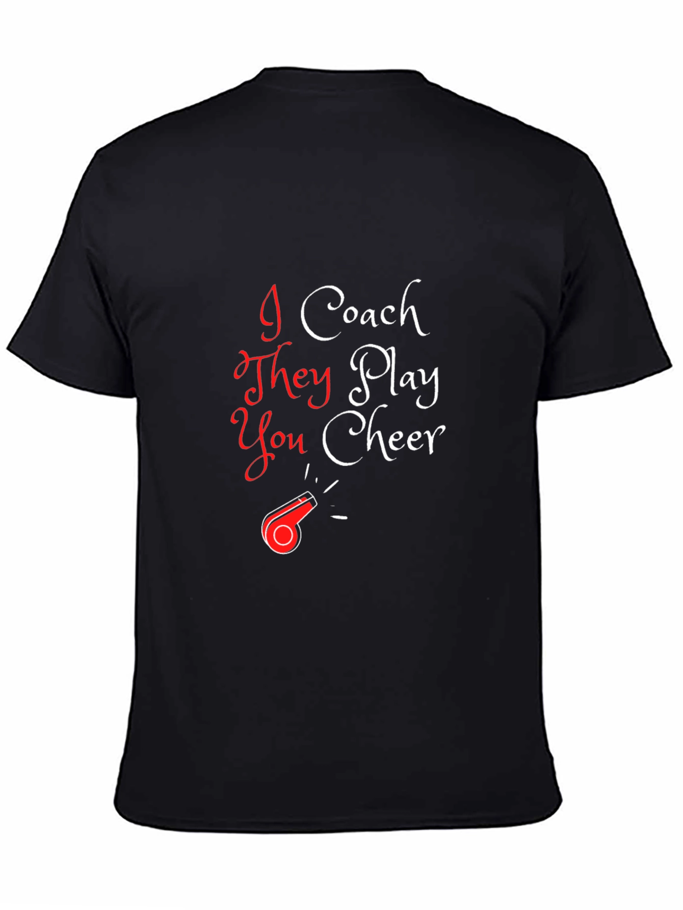I Coach They Play You Cheer T-Shirt - Coach Gift