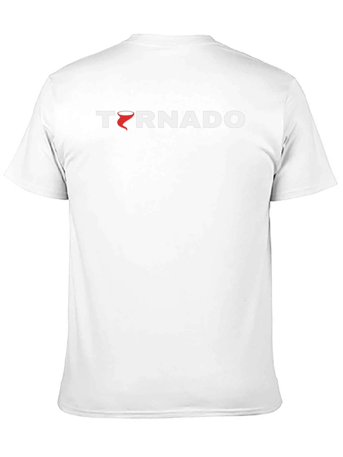 Tornado Graphic Print Black T-Shirt