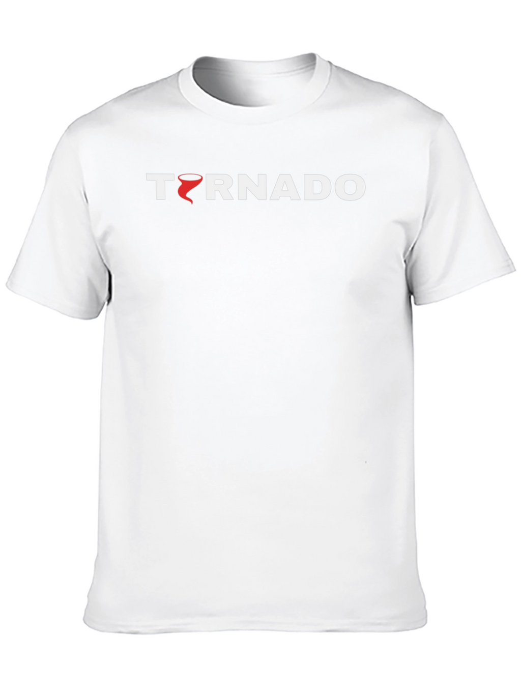 Tornado Graphic Print Black T-Shirt