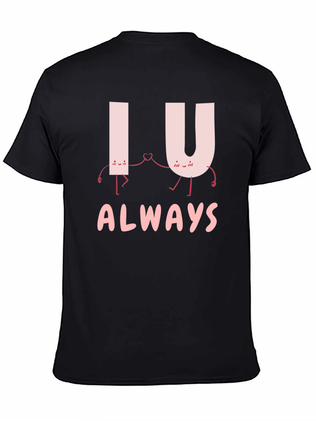 I U Always Graphic Tee - Black