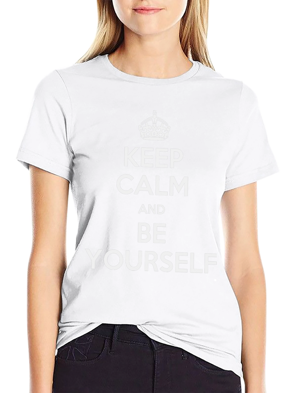 Keep Calm and Be Yourself Graphic Tee