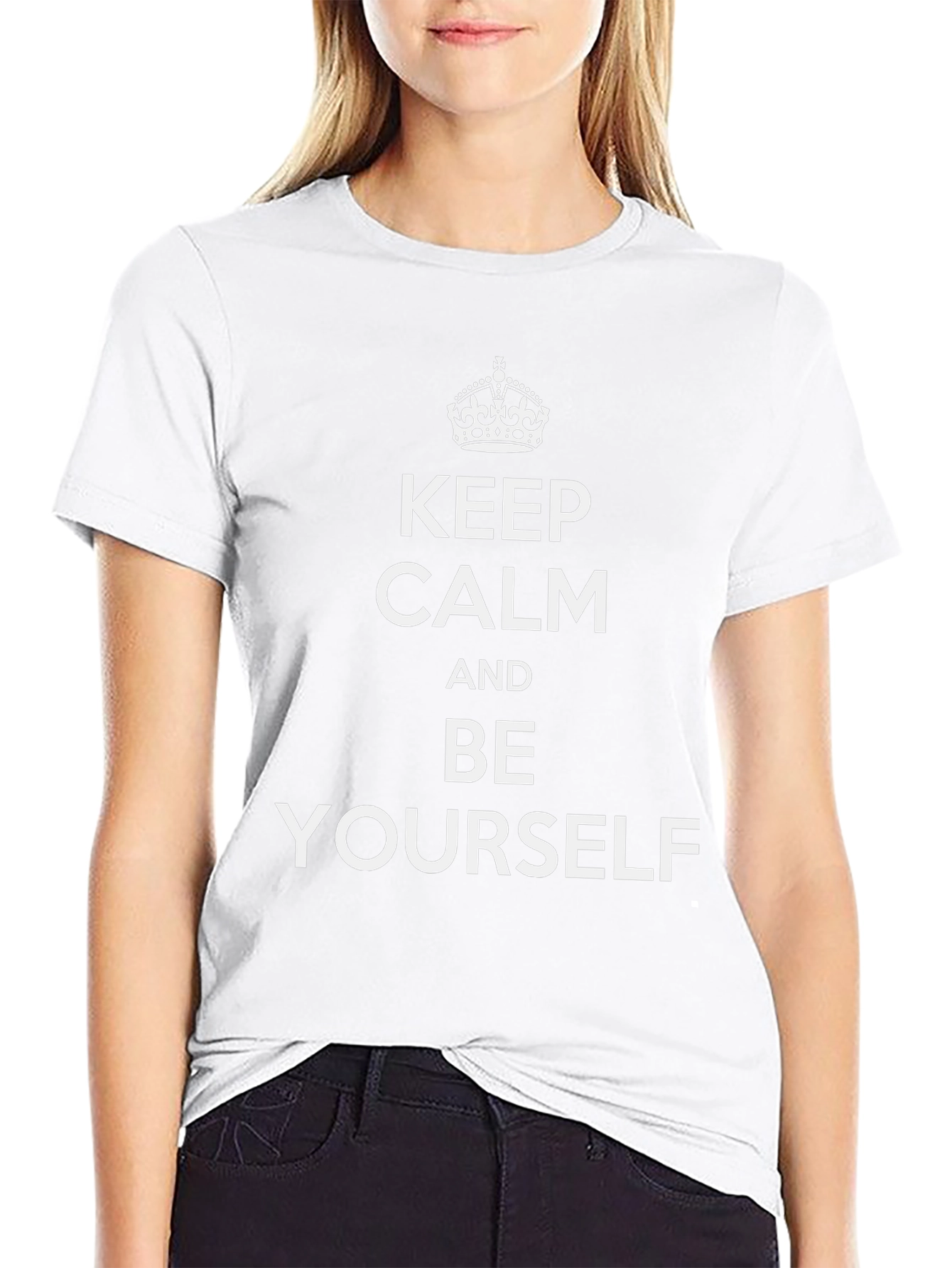 Keep Calm and Be Yourself Graphic Tee
