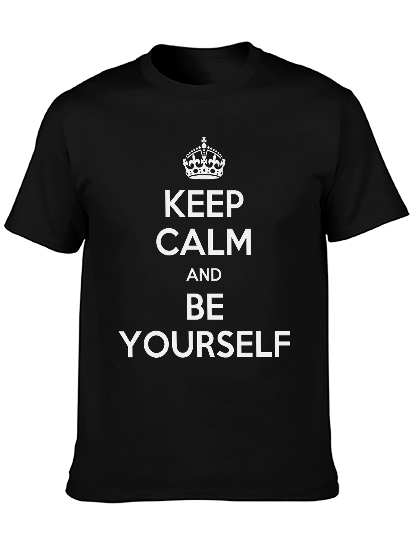 Keep Calm and Be Yourself Graphic Tee