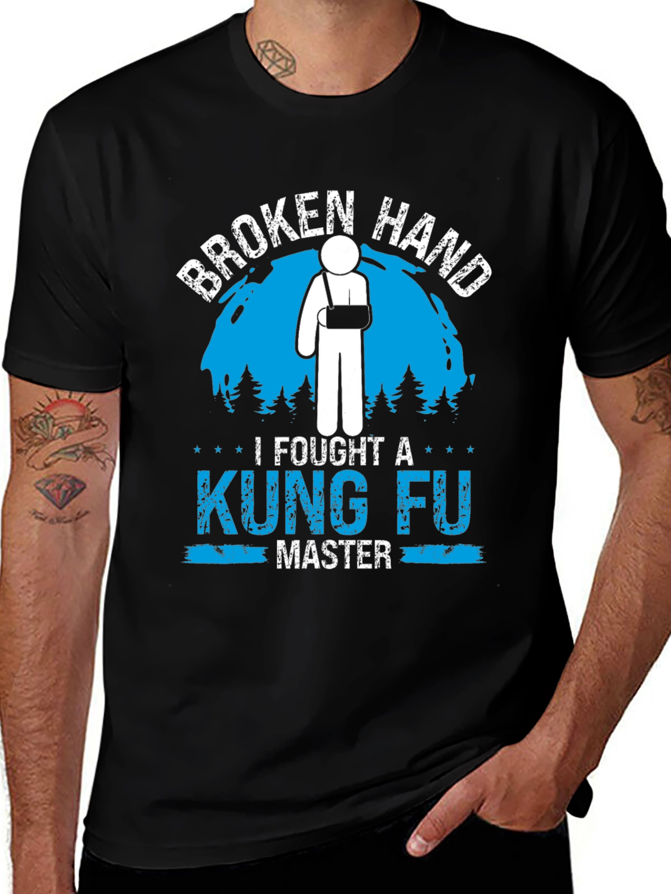 Broken Hand Kung Fu Master T-Shirt