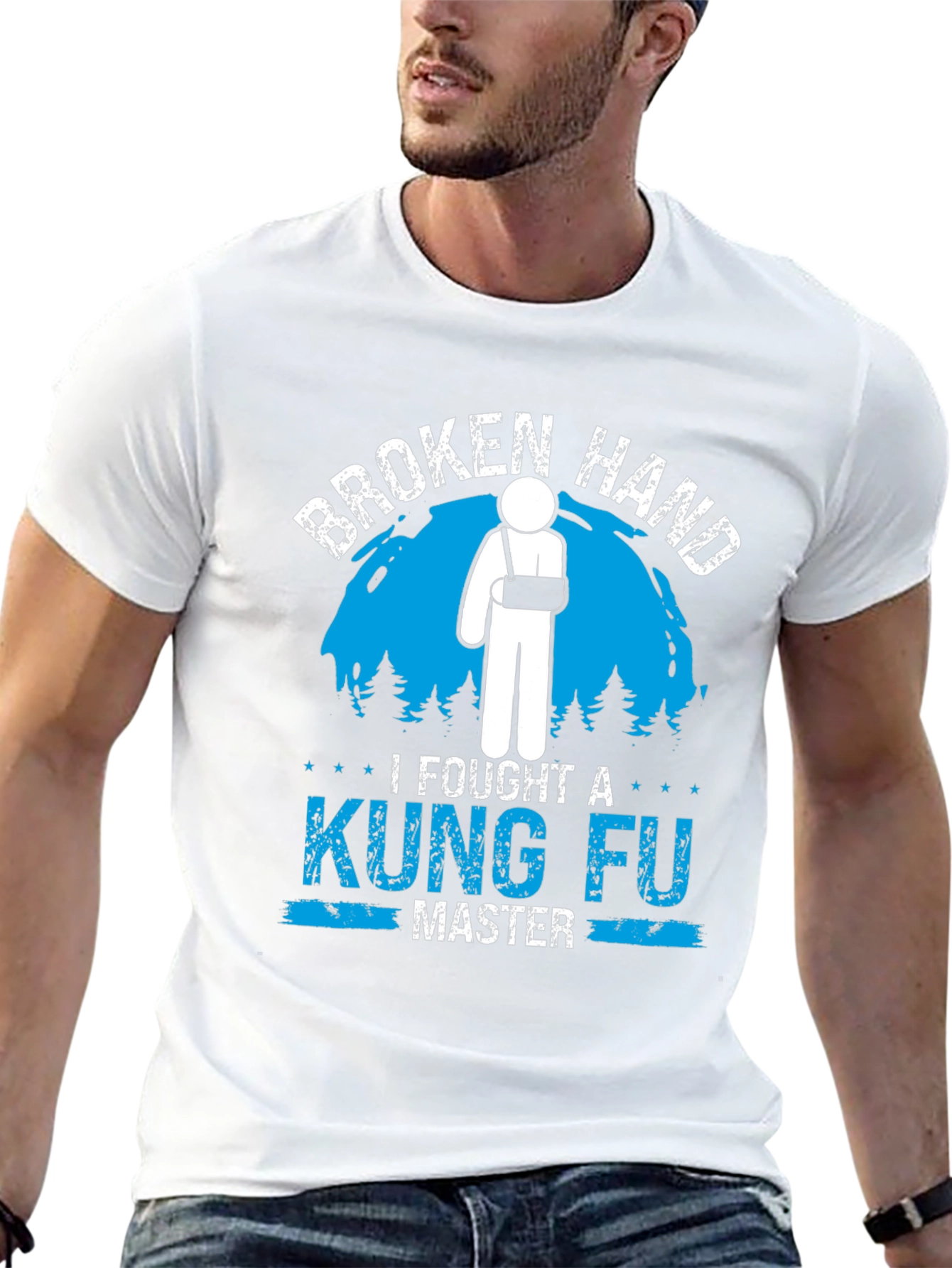 Broken Hand Kung Fu Master T-Shirt