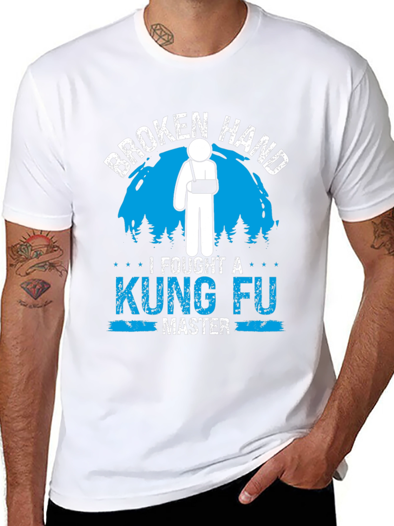 Broken Hand Kung Fu Master T-Shirt