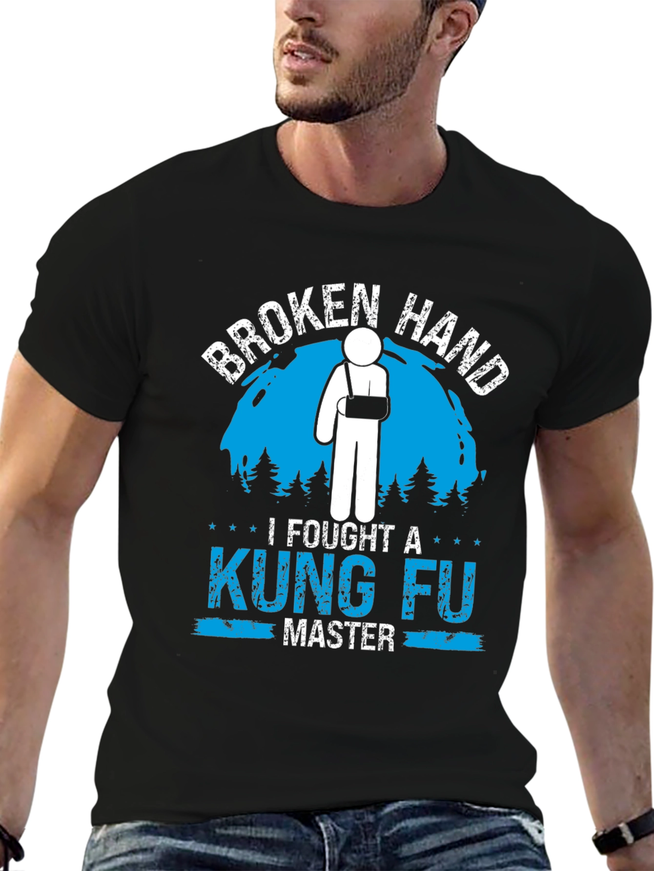 Broken Hand Kung Fu Master T-Shirt