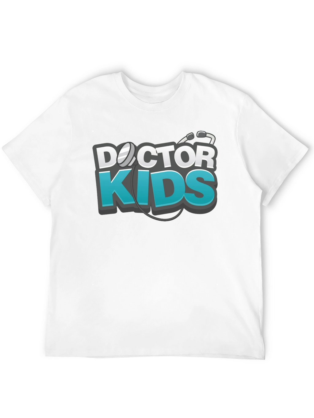 Doctor Kids Graphic Black T-Shirt