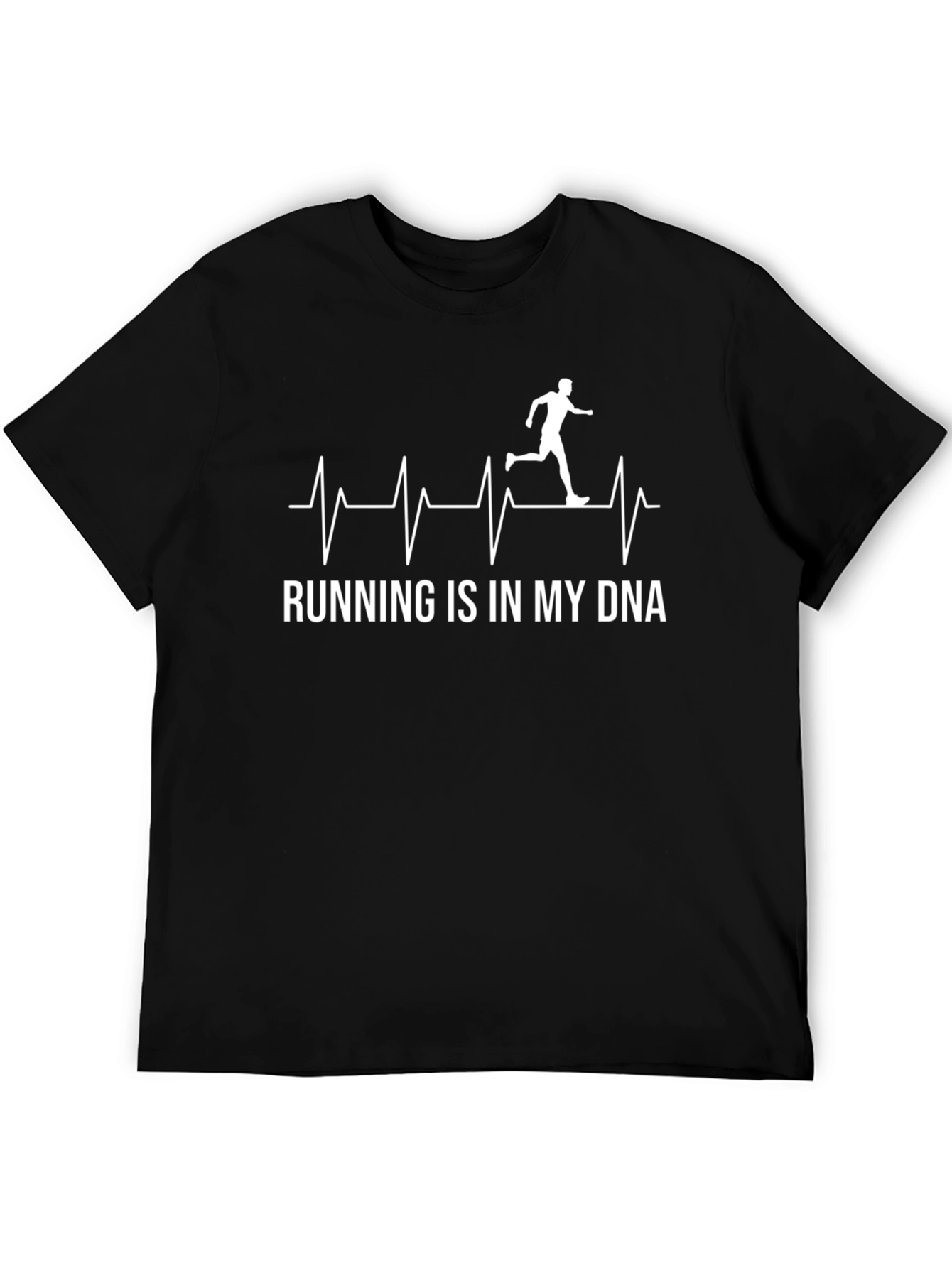 Running Is In My DNA T-Shirt - Runner Heartbeat Tee