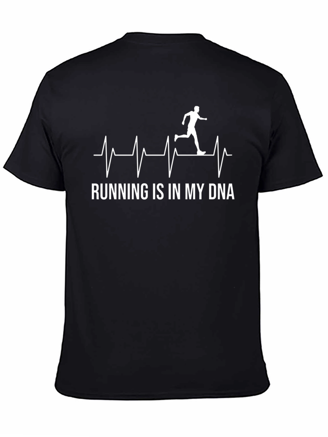 Running Is In My DNA T-Shirt - Runner Heartbeat Tee