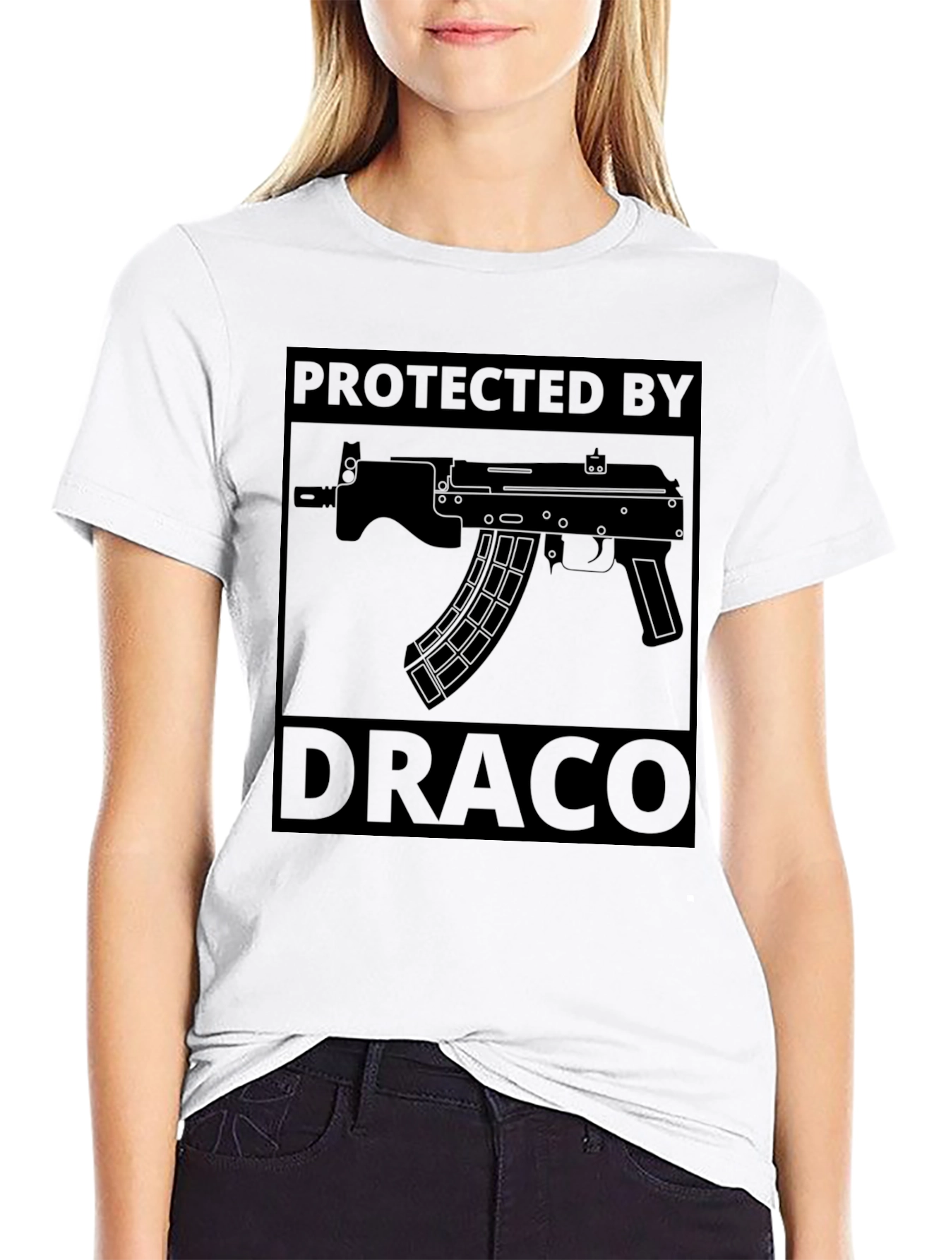 Protected by Draco T-Shirt - Black