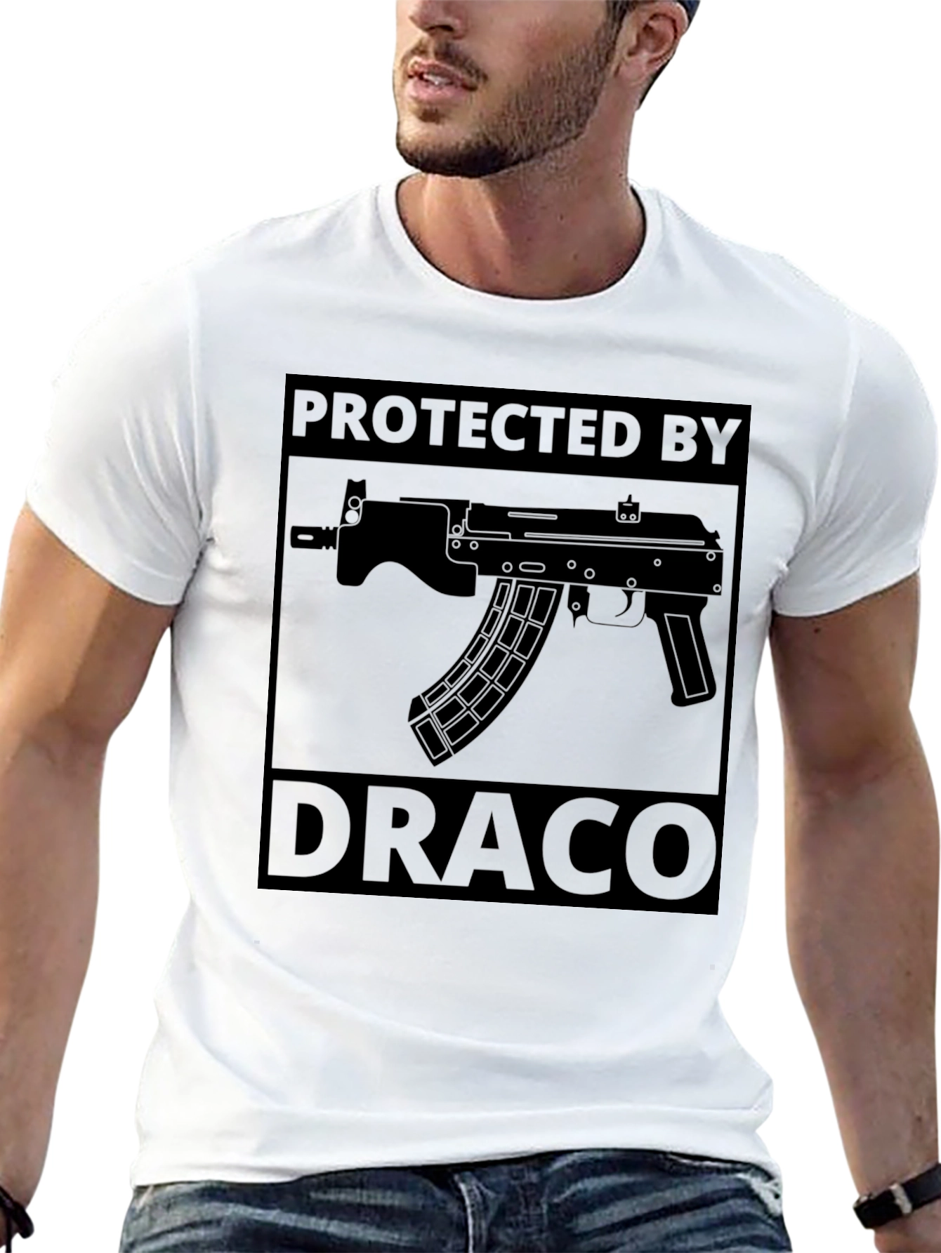 Protected by Draco T-Shirt - Black