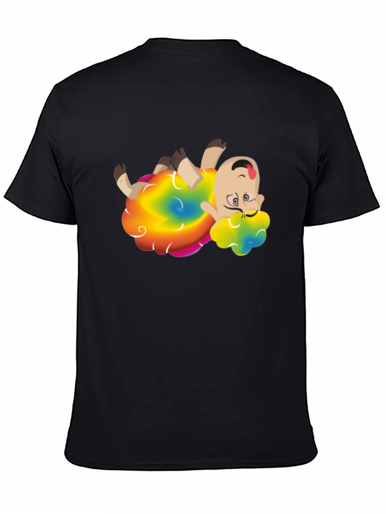 Rainbow Sheep Cartoon Graphic Tee - Unisex