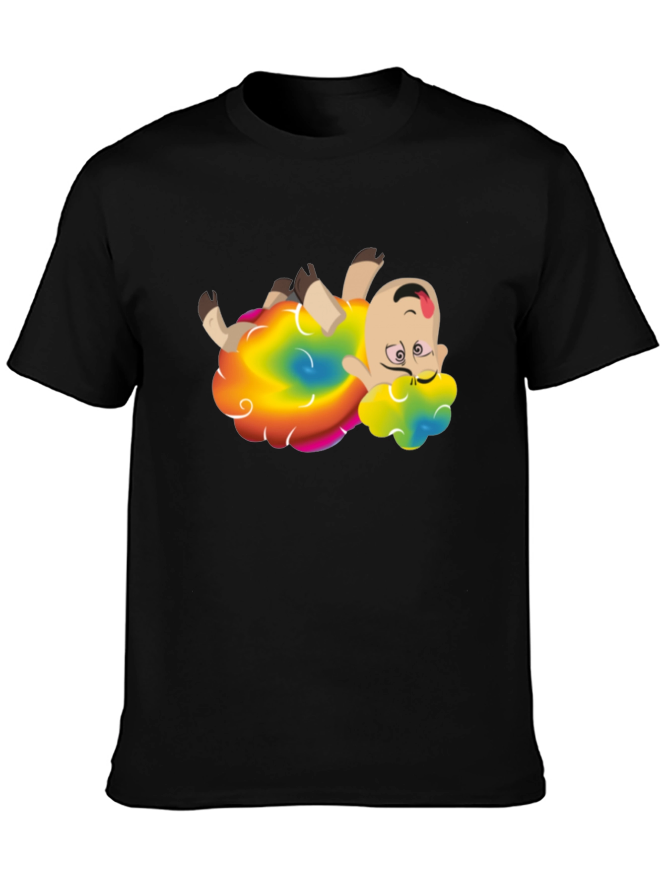 Rainbow Sheep Cartoon Graphic Tee - Unisex