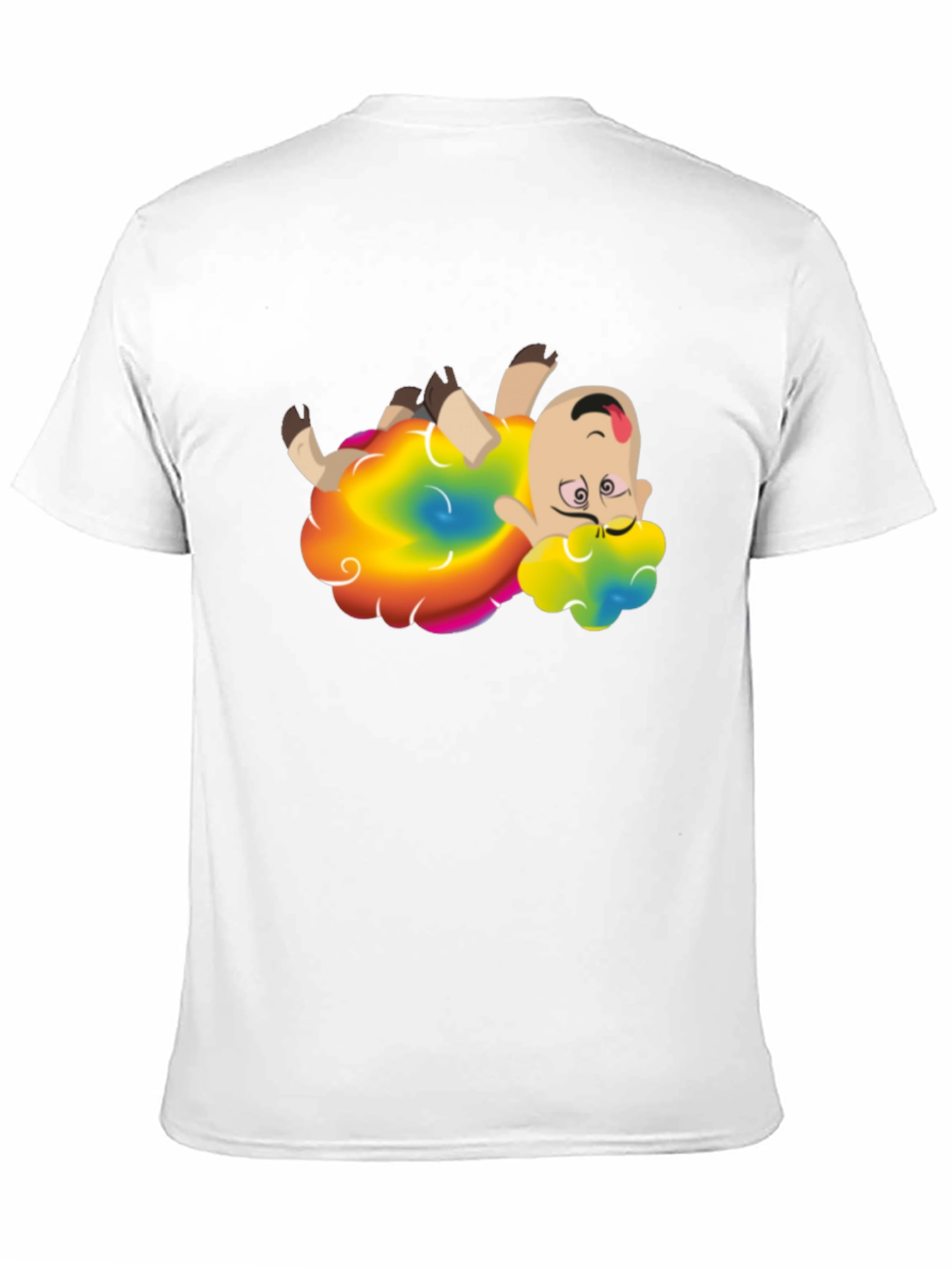 Rainbow Sheep Cartoon Graphic Tee - Unisex
