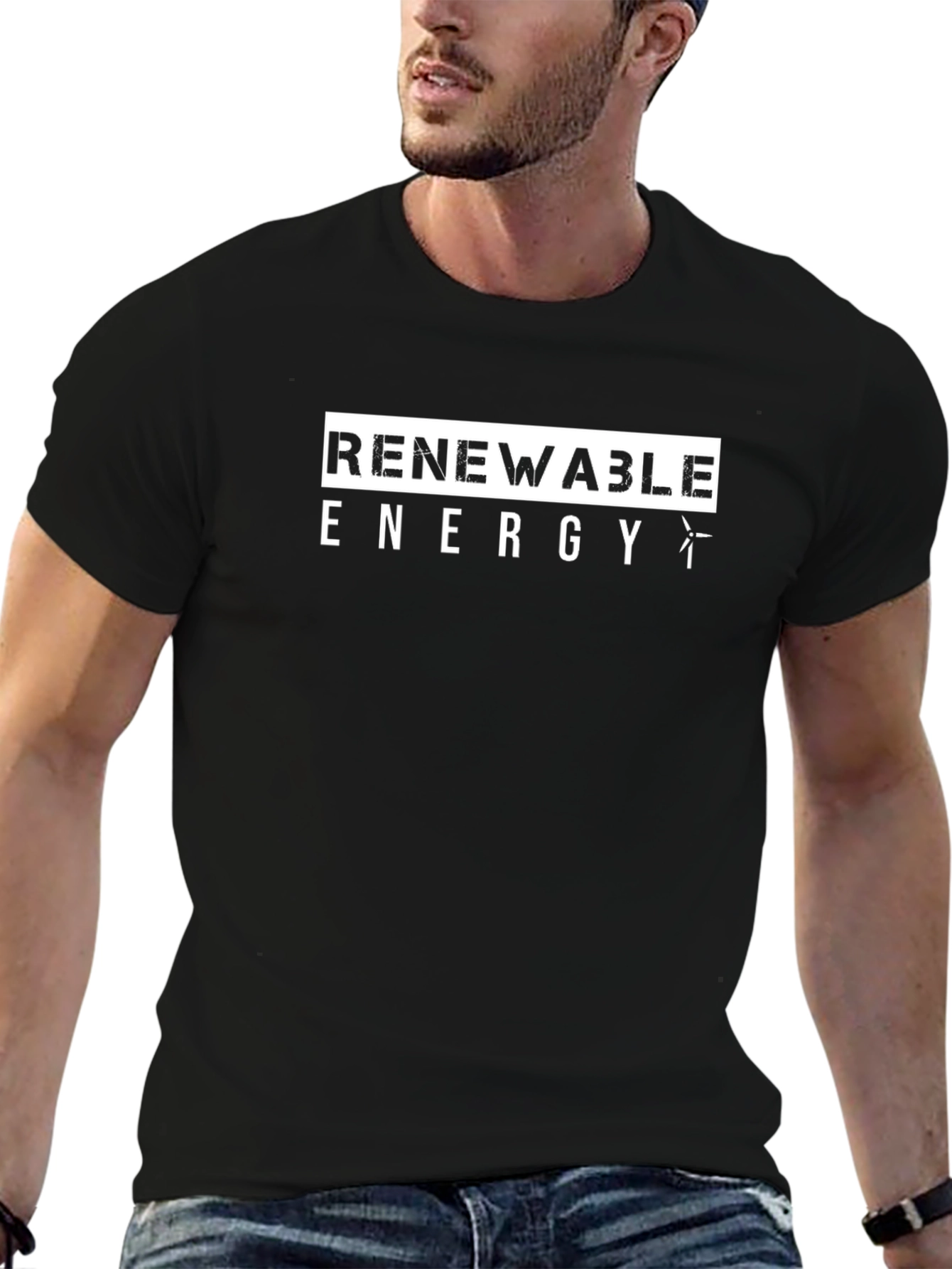 Renewable Energy T-Shirt - Black
