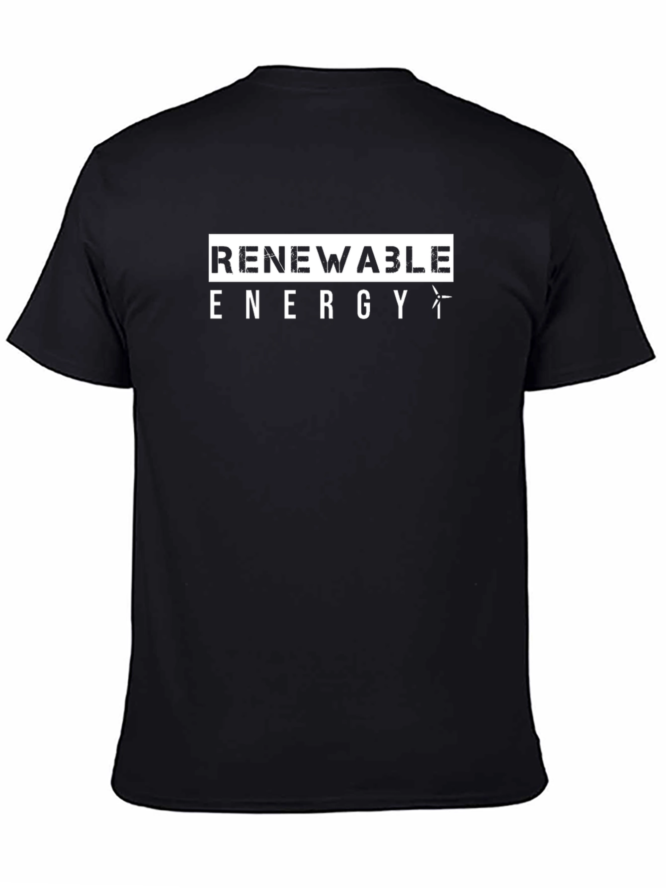 Renewable Energy T-Shirt - Black