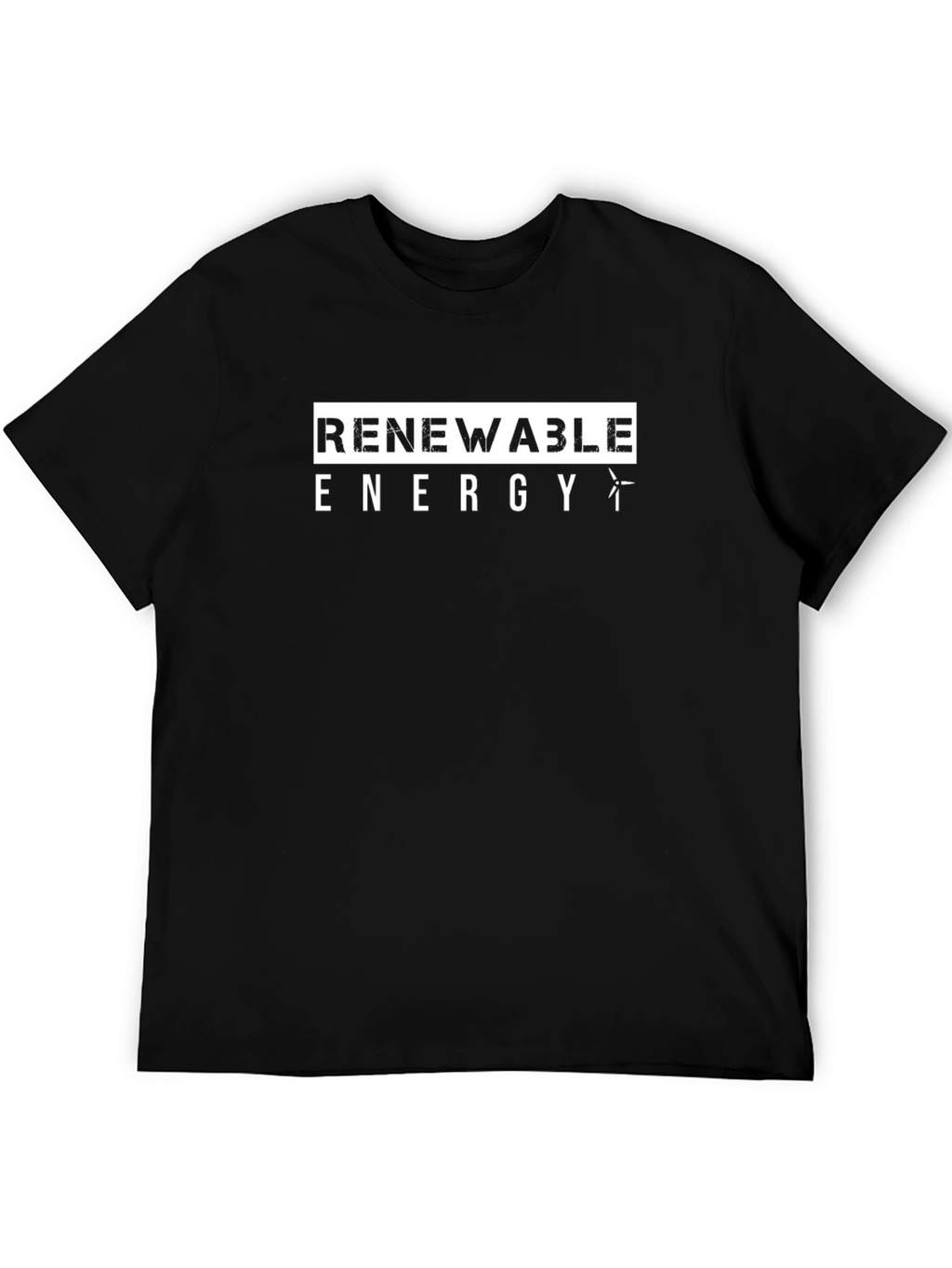 Renewable Energy T-Shirt - Black