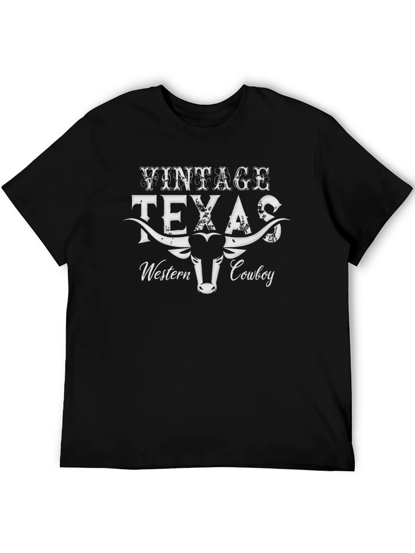 Vintage Texas Cowboy Graphic Tee