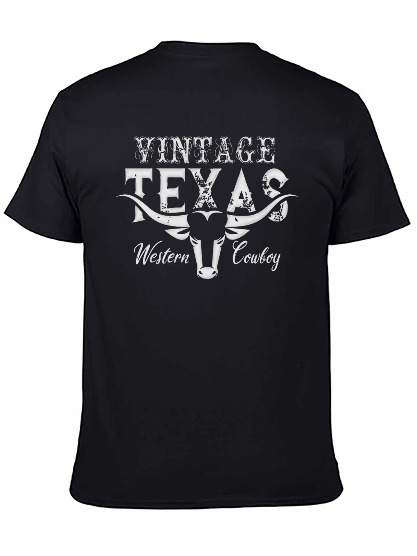 Vintage Texas Cowboy Graphic Tee