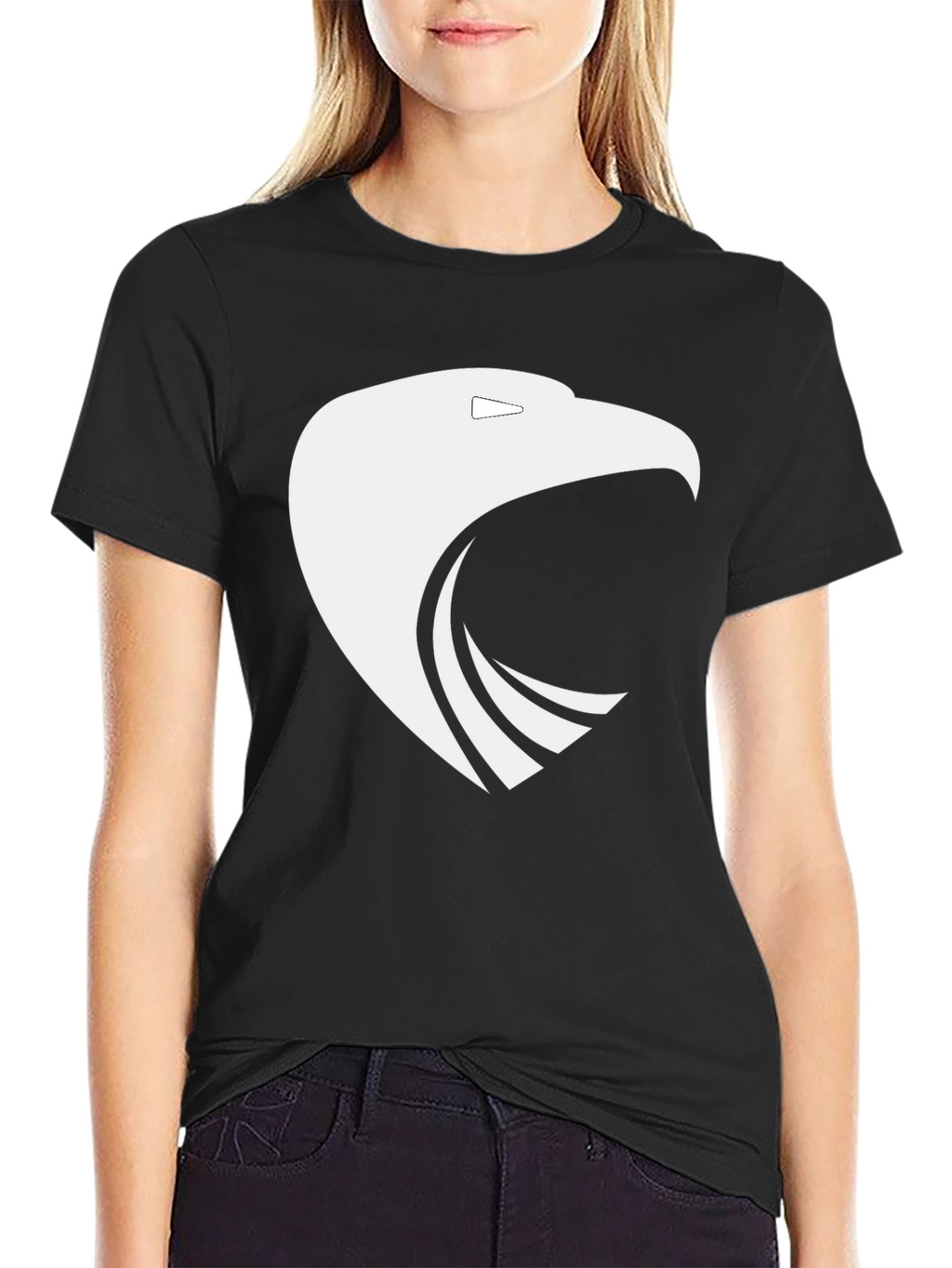 Eagle Graphic Tee - Stylish Mens Black T-Shirt