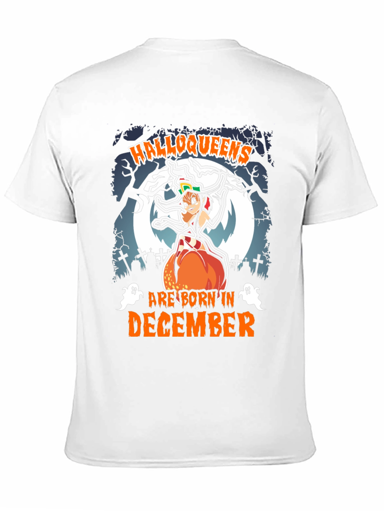 Halloqueens Born in December T-Shirt
